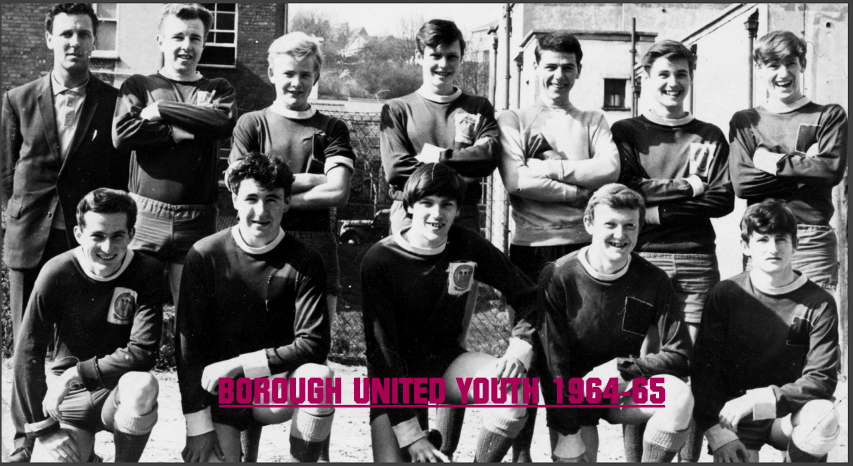 BOROUGH UNITED YOUTH 1964-65 colour